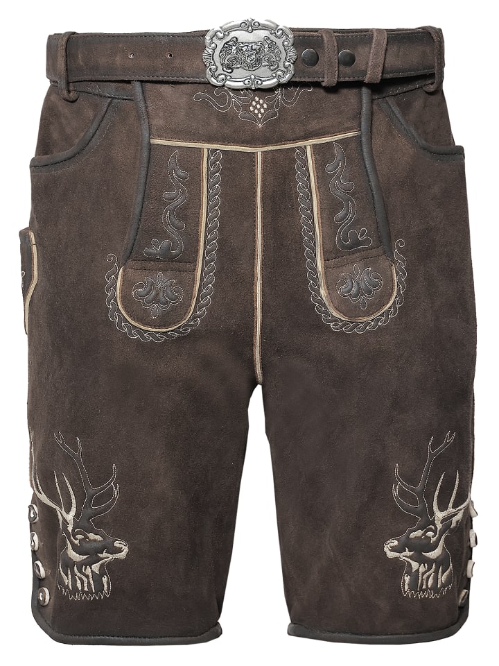 JCC Trachtenhose 31023200 in dunkelbraun günstig kaufen