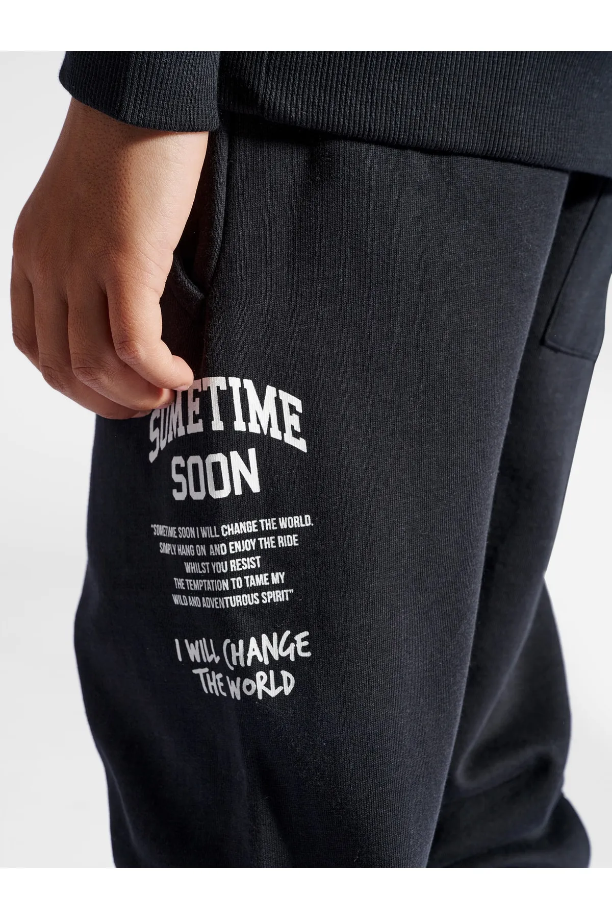 Sometime Soon  Hose - Schwarz - Straight