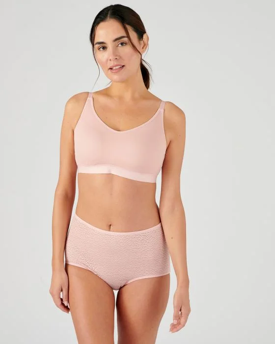 Soutien-gorge brassière sans armatures avec agrafes Climatyl