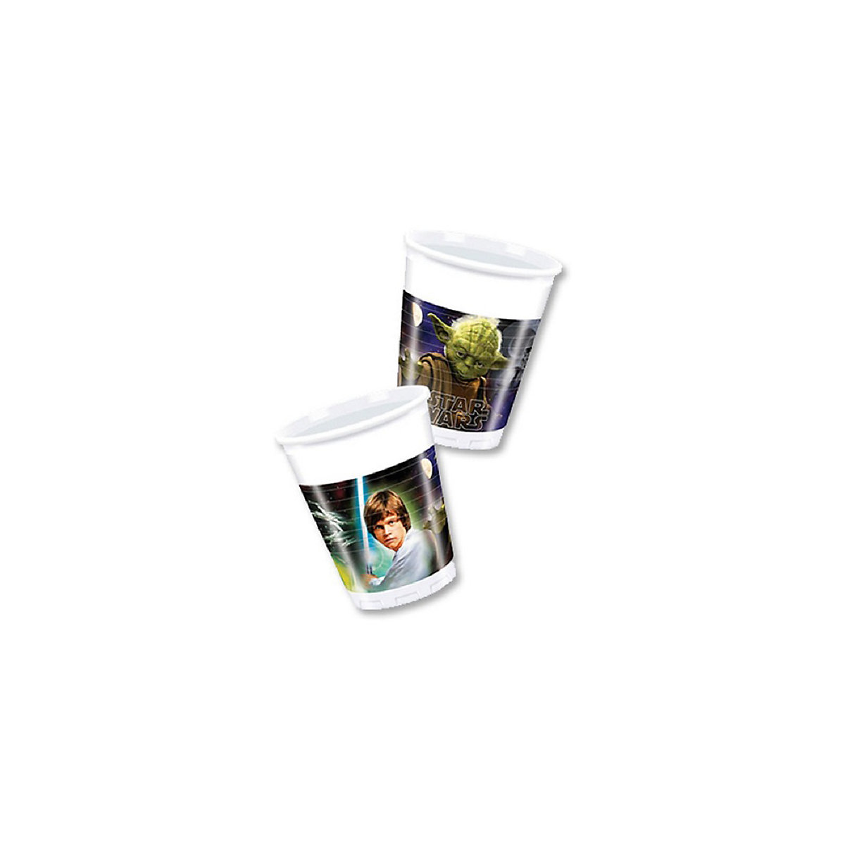 Partybecher/Trinkbecher Star Wars, 200 ml, Kunststoff, 8 Stück