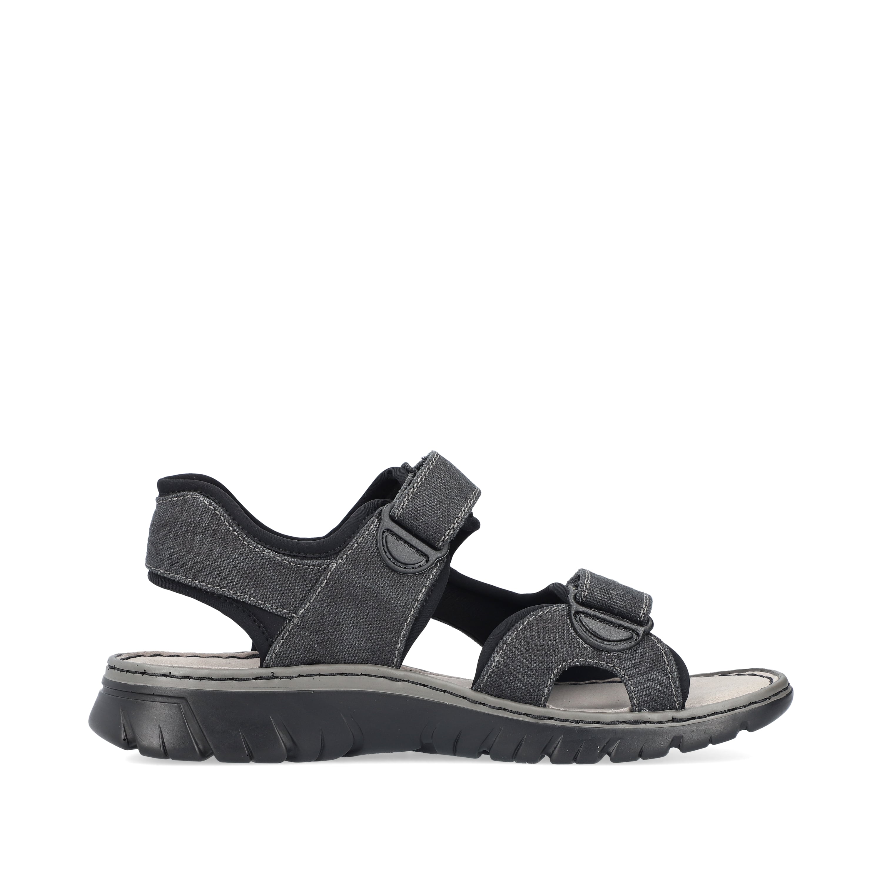 Rieker Herren Trekkingsandalen steingrau