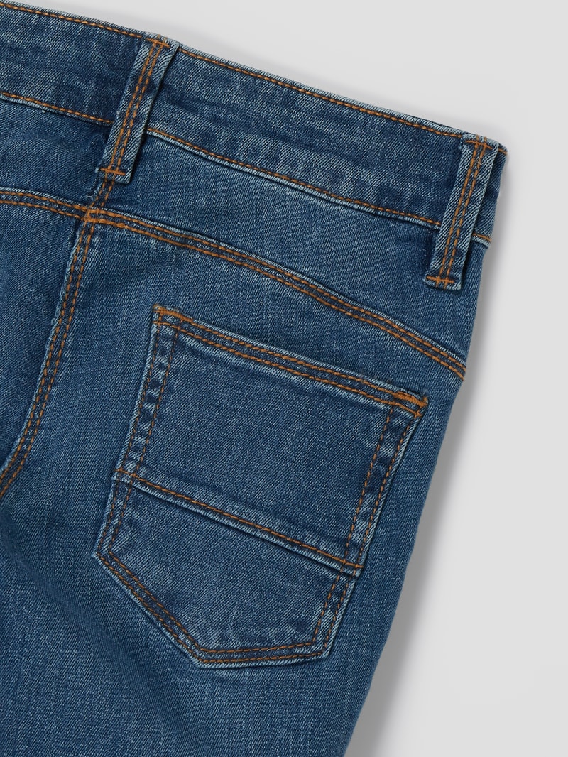 Skinny Fit Jeans mit Stretch-Anteil Modell 'Lissie' in blau