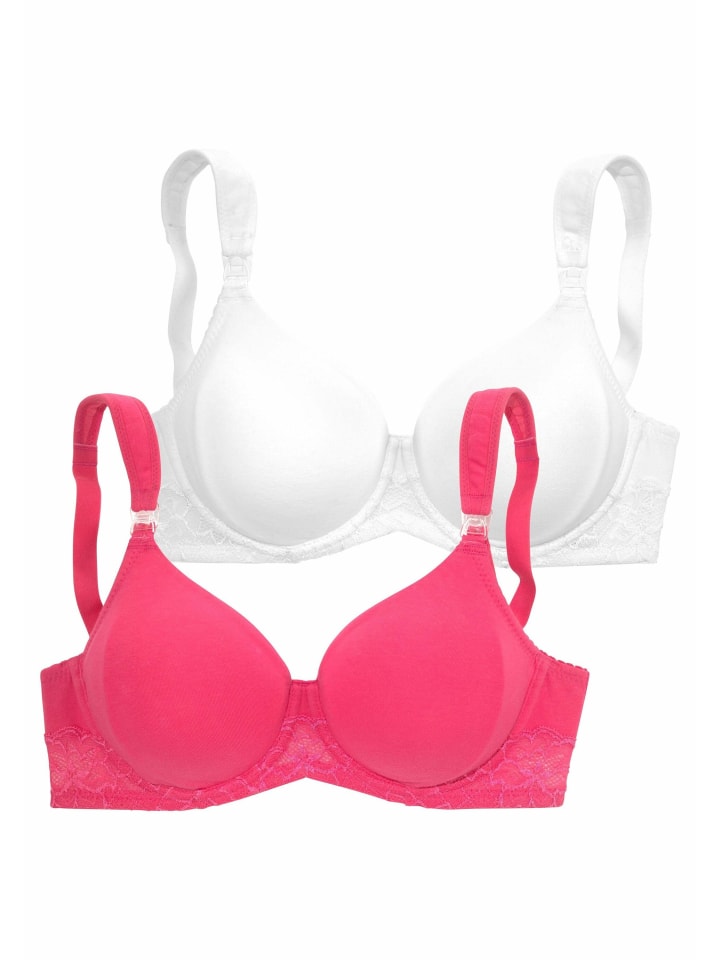 PETITE FLEUR Still-BH in pink weiß günstig kaufen