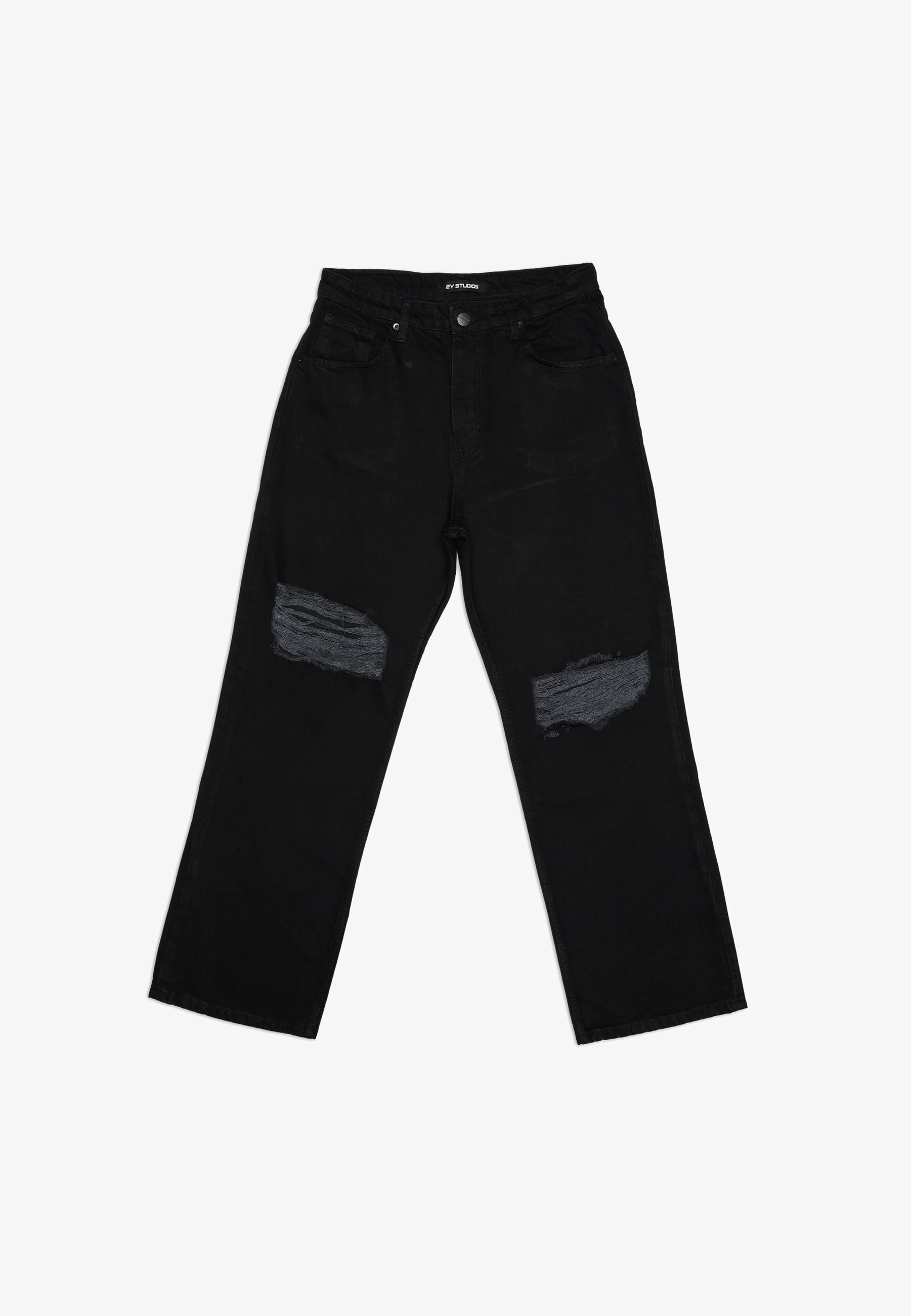 2Y Studios ANDUIN RIPPED BAGGY - Vaqueros holgados