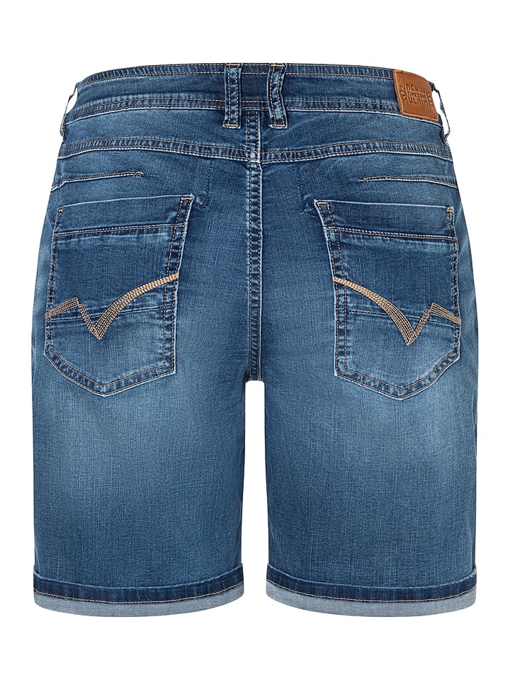 Timezone Jeans-Shorts in Blau günstig kaufen