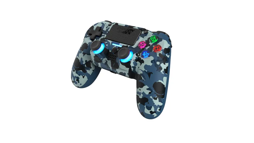 Mizar Wireless Controller für PS4 Blau Camo