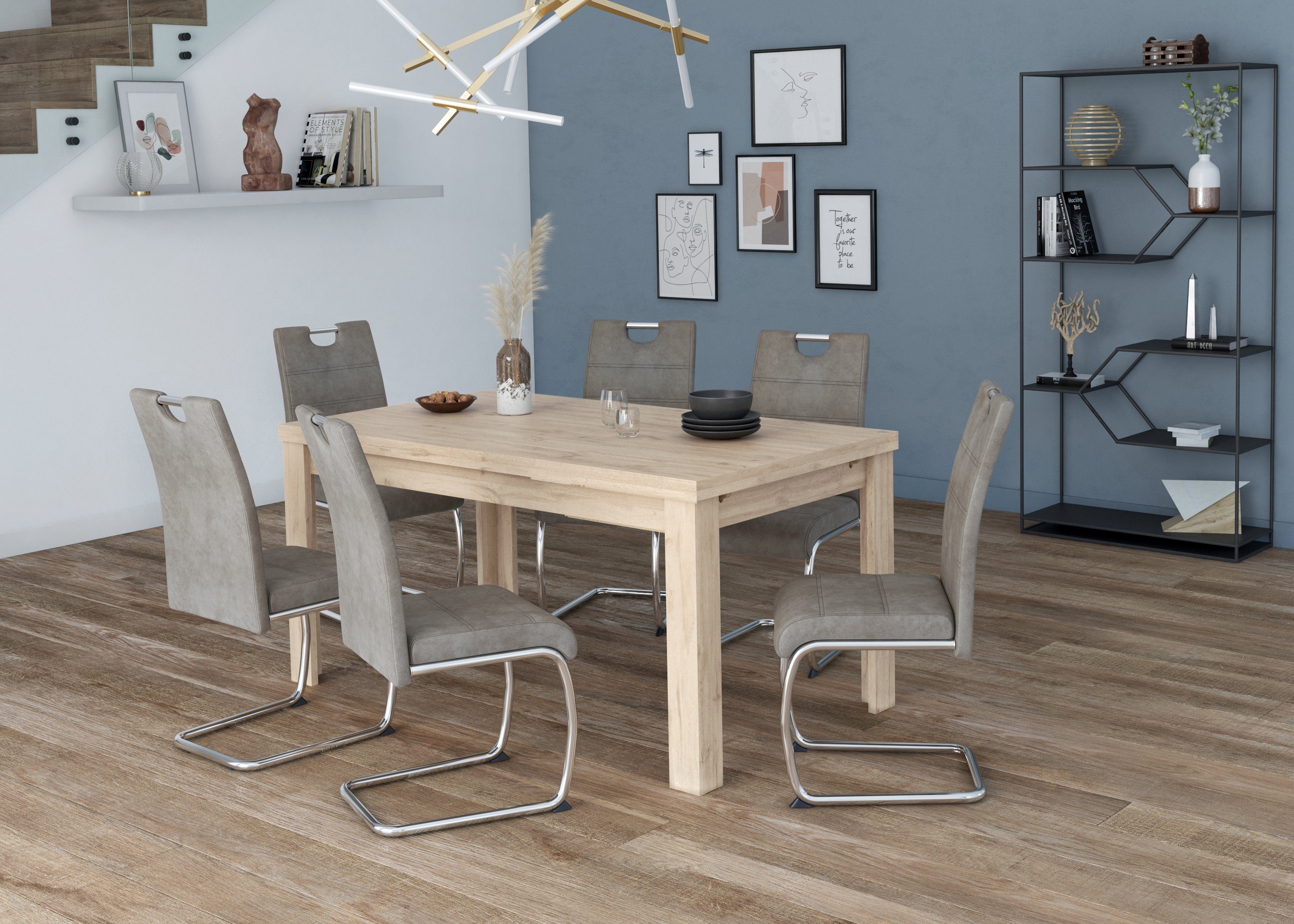 HELA Freischwinger FLORA (Set, 2 St), 2 oder 4 Stück
