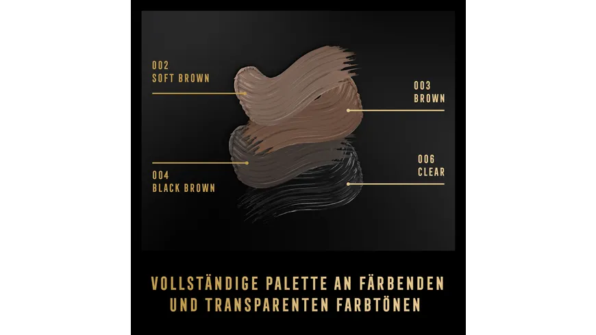 MAX FACTOR 2000 Calorie Brow Sculpt Augenbrauengel 05 - Black Brown