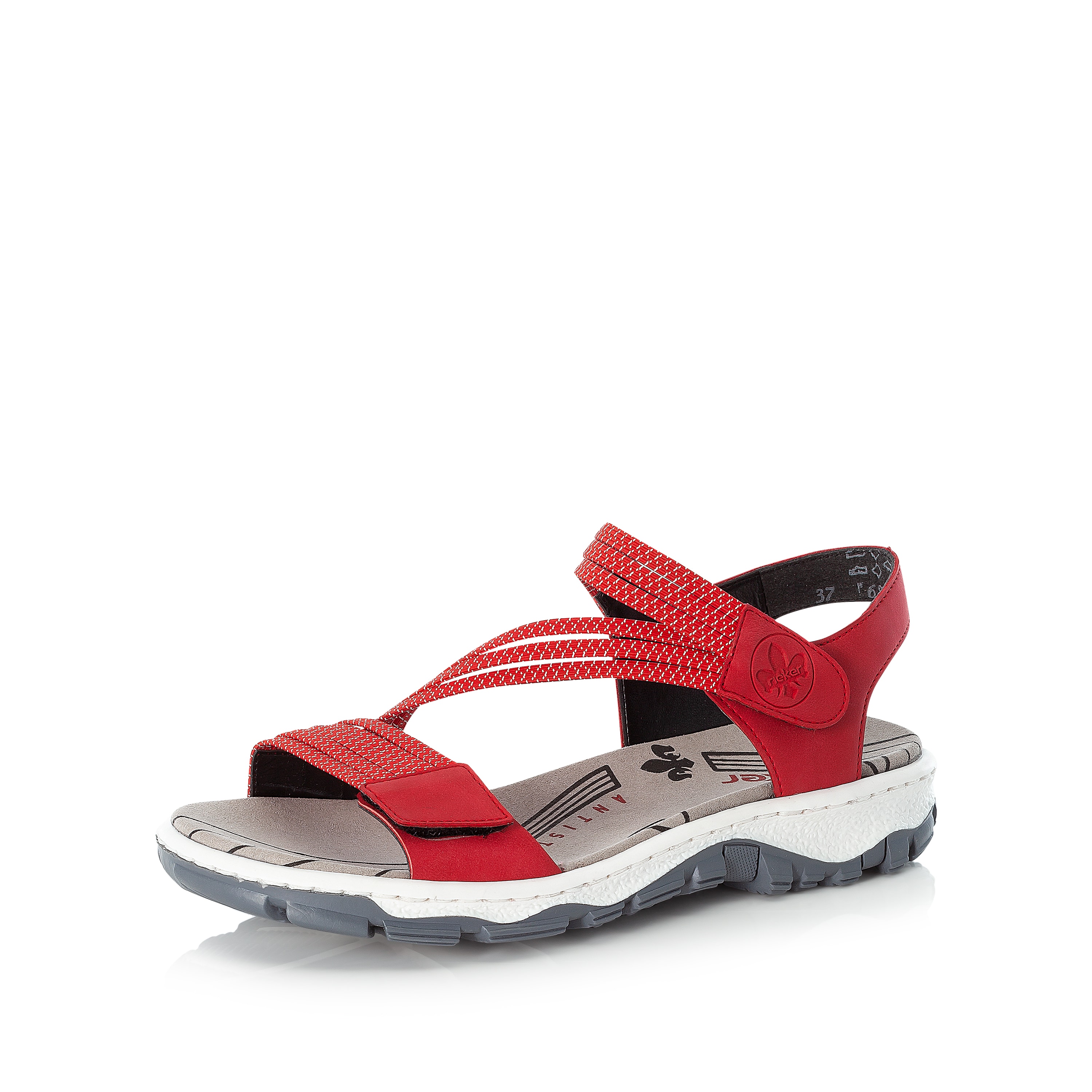 Rieker Damen Trekkingsandalen kirschrot