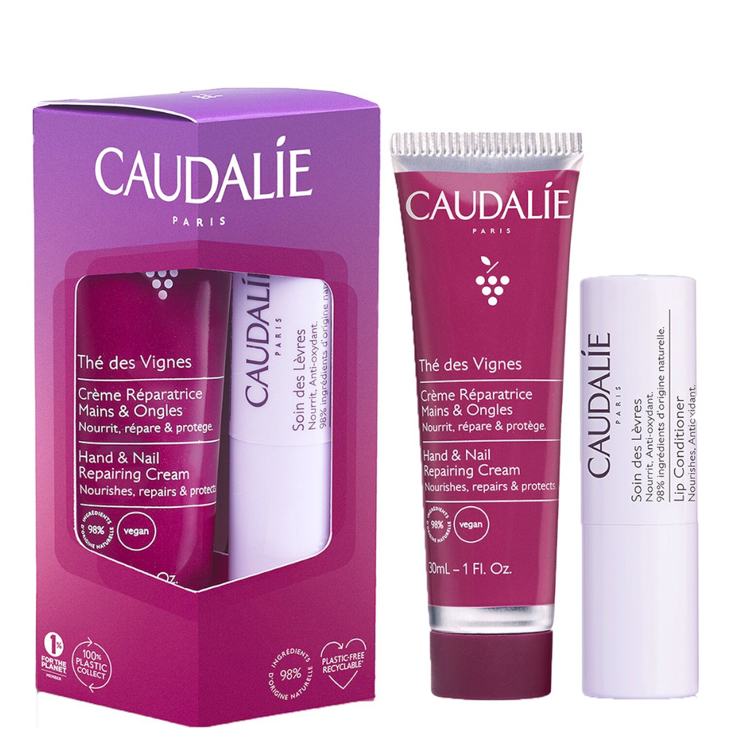 Caudalie Thé des Vignes Duo Gourmand Mains & Lèvres