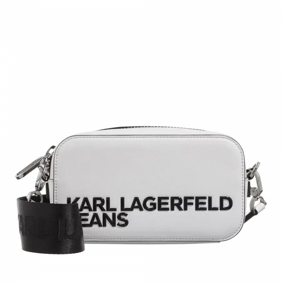 Karl Lagerfeld Jeans - Karl Lagerfeld Jeans Shoulder Bags Textil White - weiß
