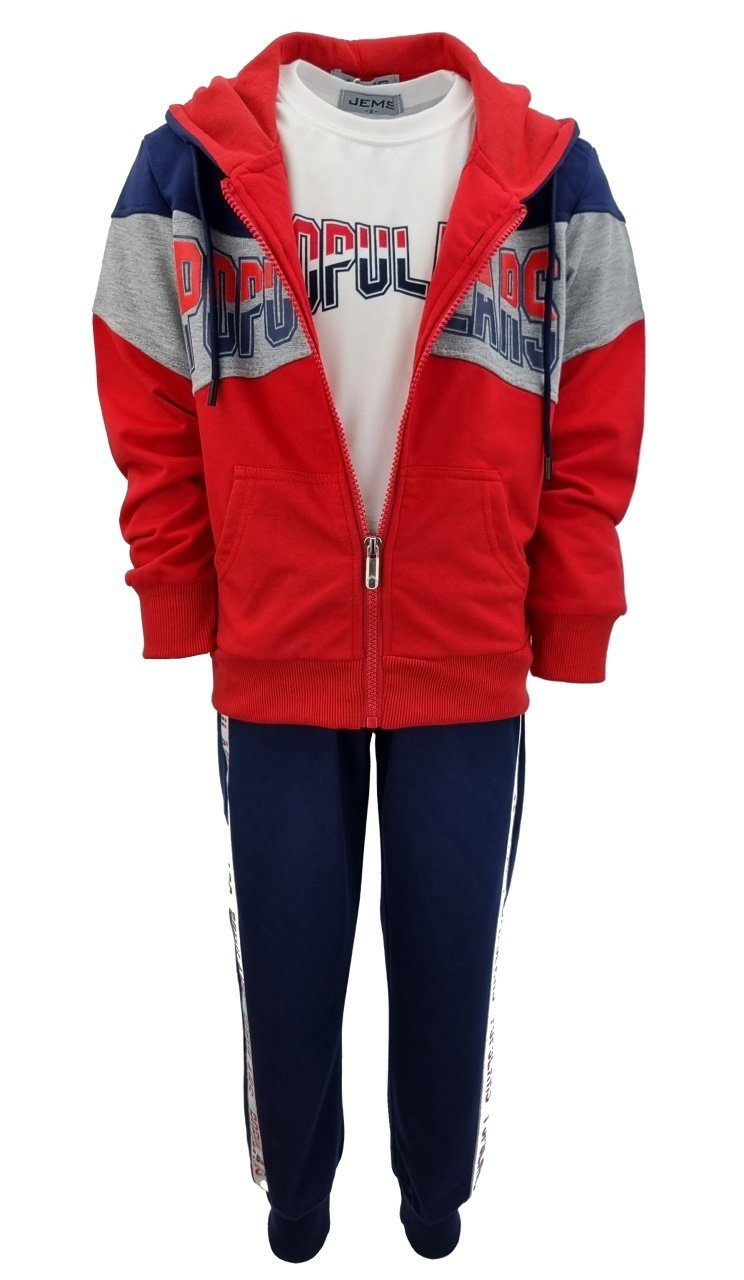 Fashion Boy Sweatanzug Jungen Freizeitanzug, Hausanzug, Jogginganzug, JF019