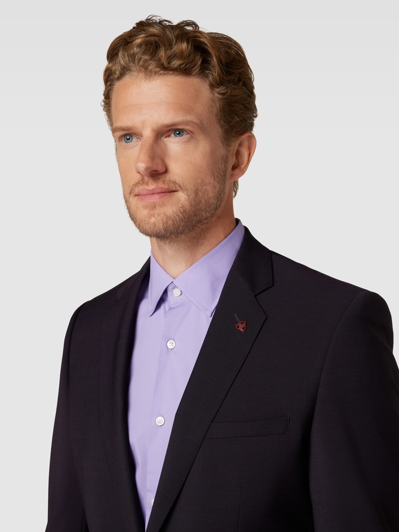 Slim Fit Business-Hemd mit Kentkragen Modell 'HANK' in flieder