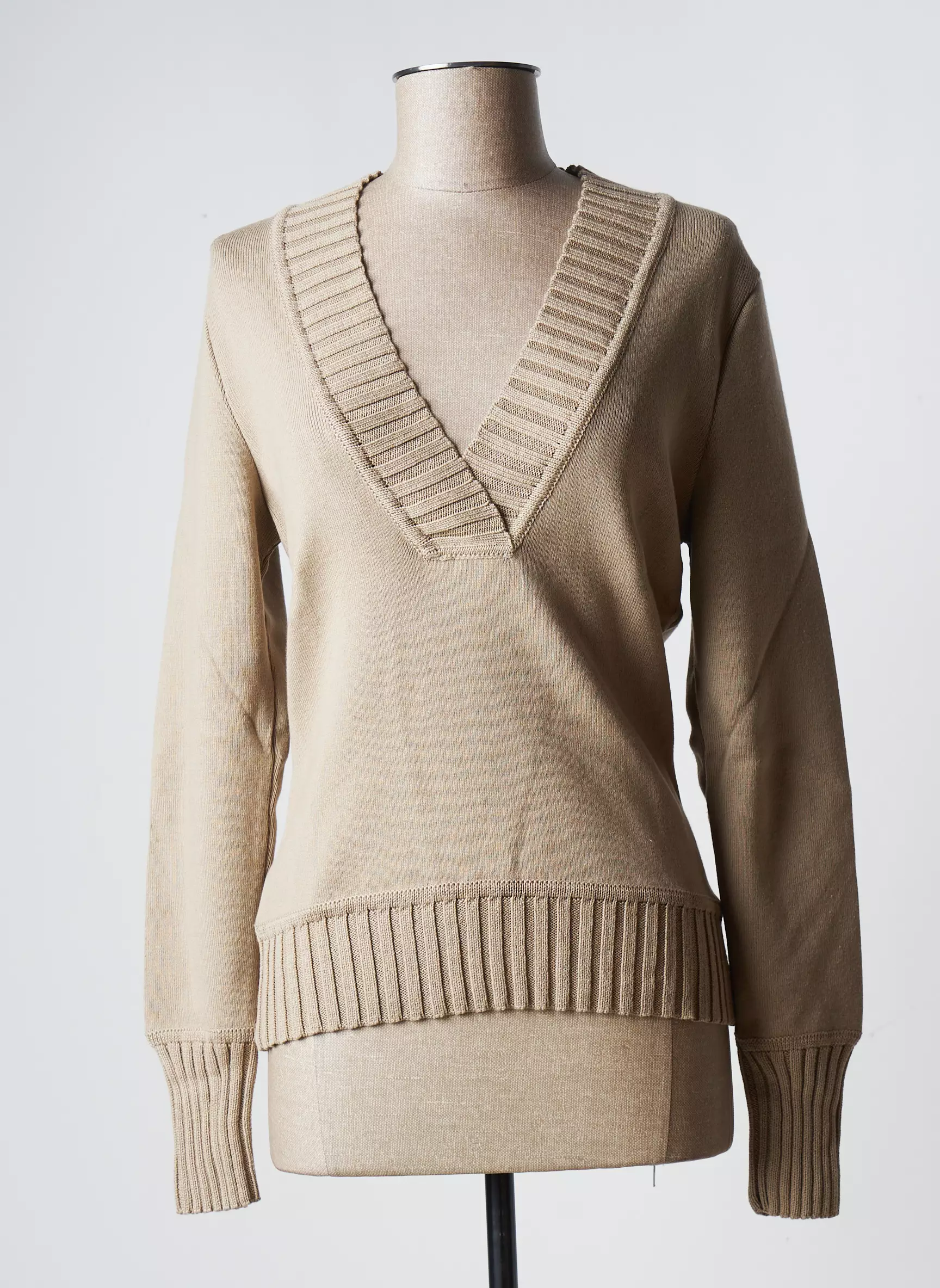 Stefan Green Pulls Femme couleur beige