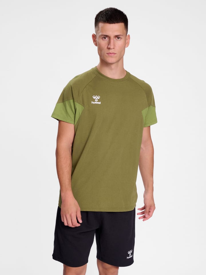 Hummel Hummel T-Shirt Raglanärmel Hmltravel Herren in MILITARY OLIVE günstig kaufen