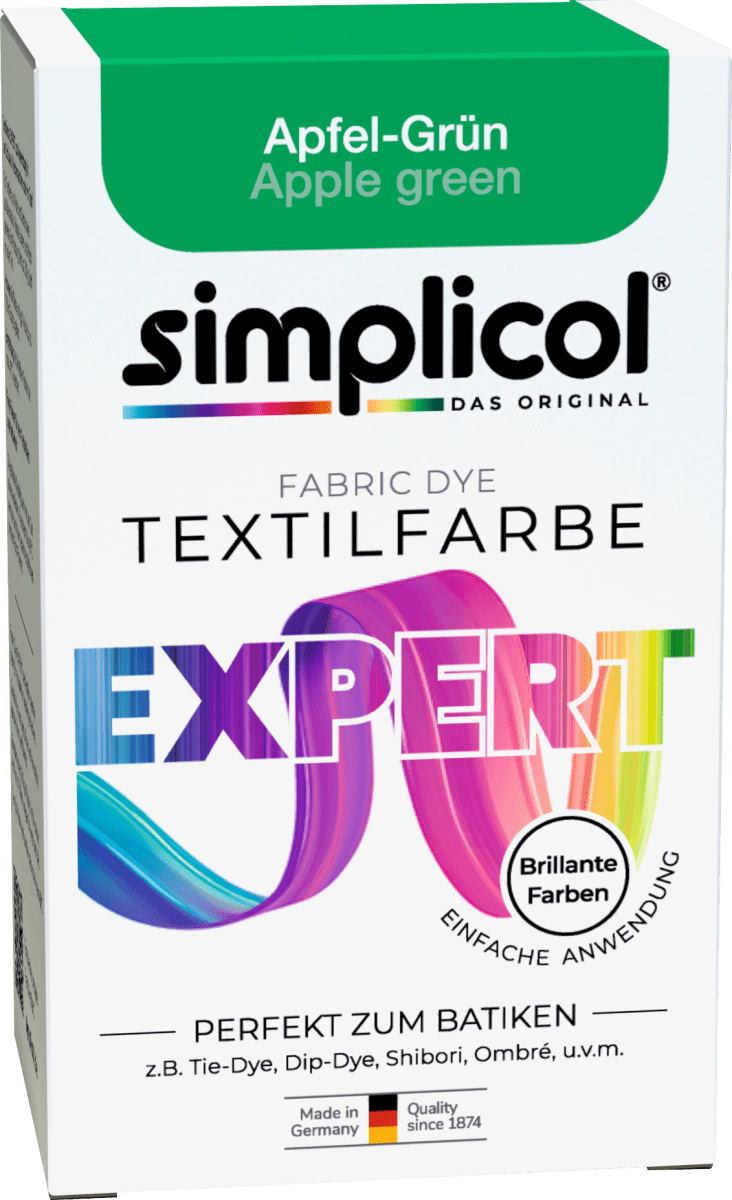 Textilfarbe expert Apfel- Grün, 150 g