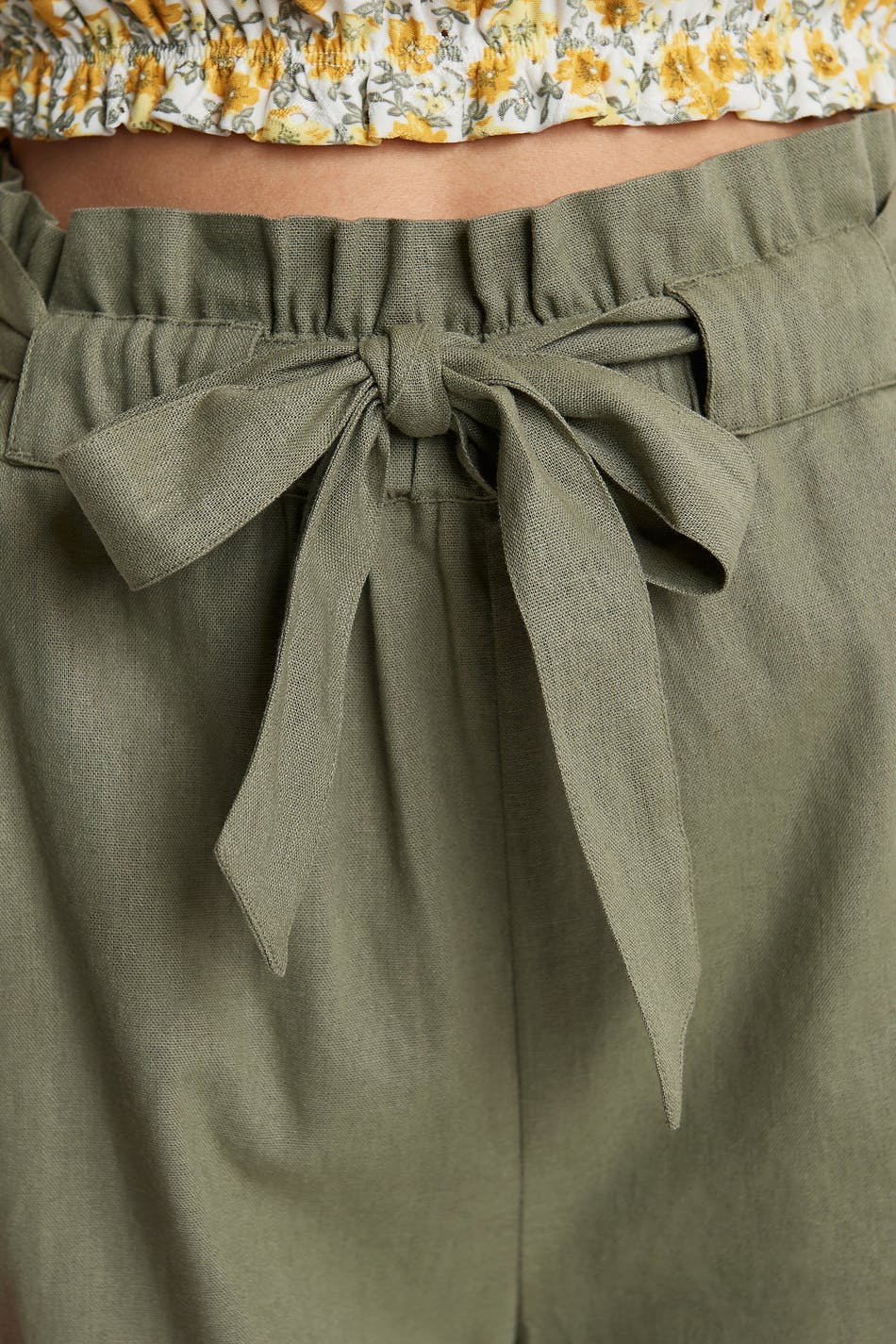 Linda linen shorts