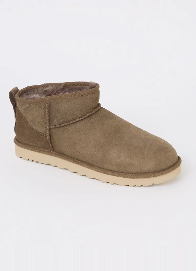 UGG Classic Ultra Mini σουέτ μποτάκια αστραγάλου