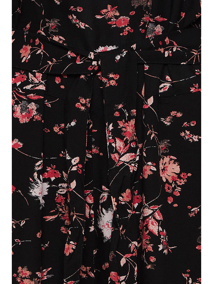 b.young Jumpsuit in Schwarz/ Pink günstig kaufen