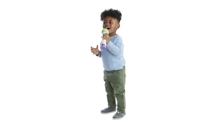 Fisher-Price Lernspaß Mikrofon, Baby-Spielzeug, Kinder Mikrofon, Lernspielzeug