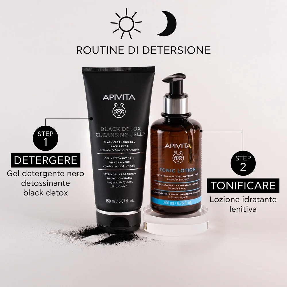 Reinigungs- und Make-up-Entferner Black Detox Reinigungsgel – Gesicht und Augen – Gesichtsreinigungsgel