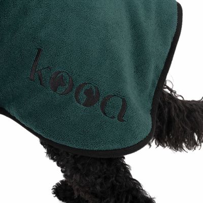 kooa Deluxe Mikrofaser Hundebademantel