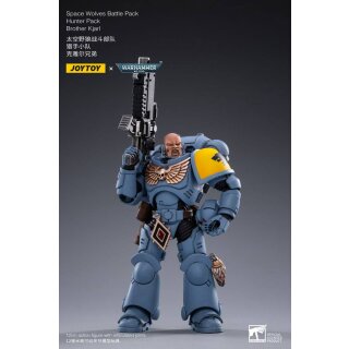 Warhammer 40k Actionfiguren 4er-Pack 1/18 Space Wolves Battle Hunters 12 cm
