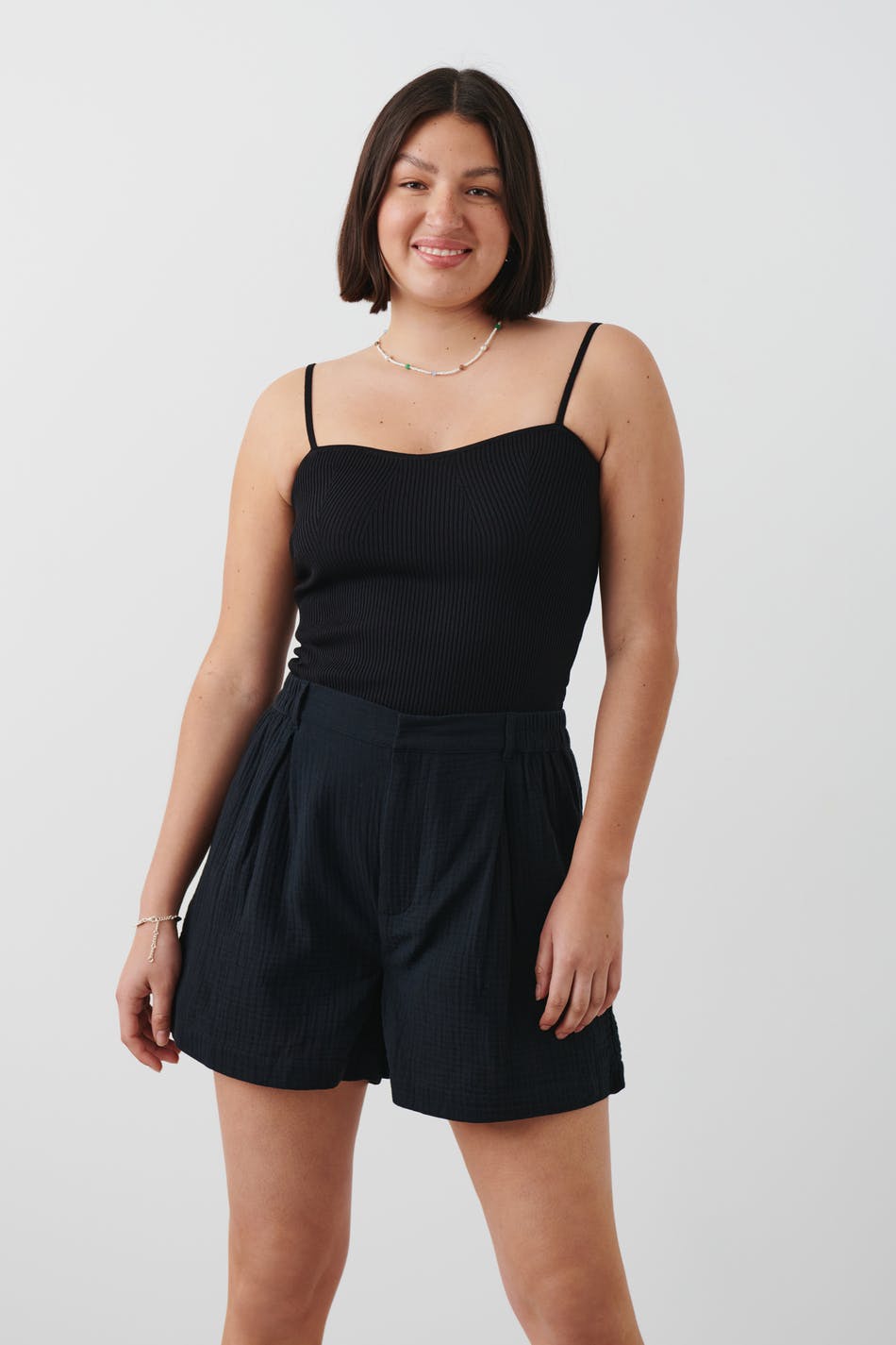 Lunia gauze shorts