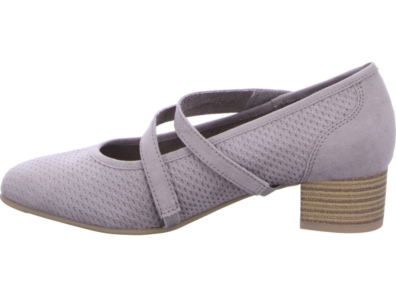 JANA Modische Pumps grau