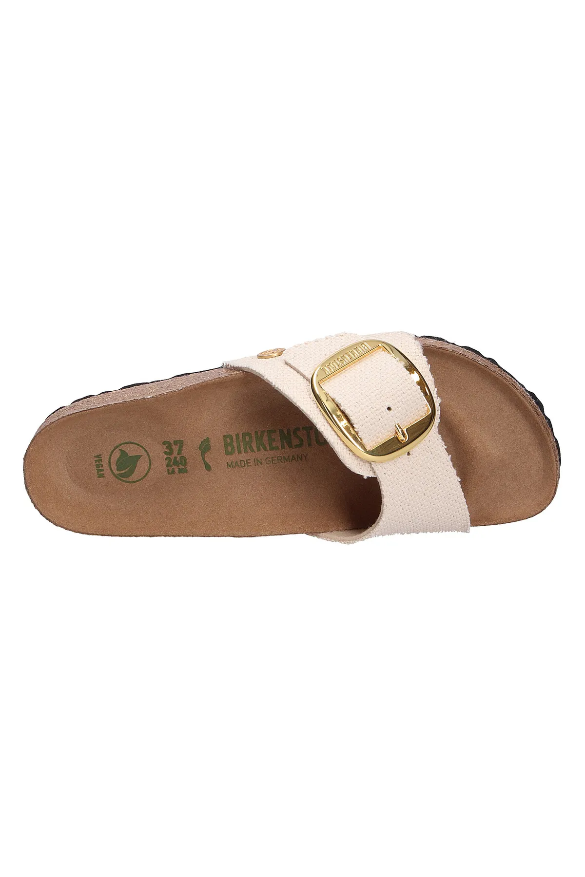 Birkenstock  Pantolette - Beige - Flacher Absatz