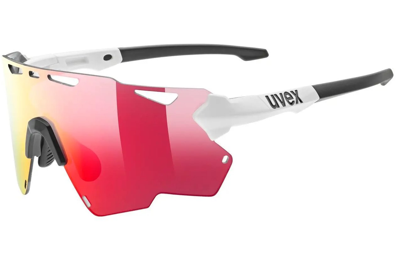 Uvex Sportstyle 228 White Black/ Mirror Red