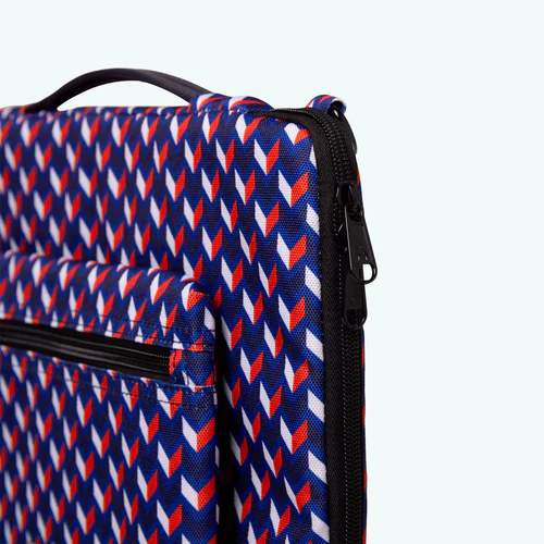 Bankenviertel 13-inch blue laptop sleeve