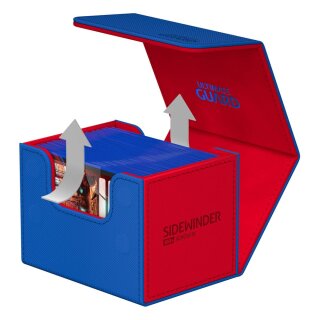 Ultimate Guard Sidewinder 100+ XenoSkin Synergie - Blau/Rot