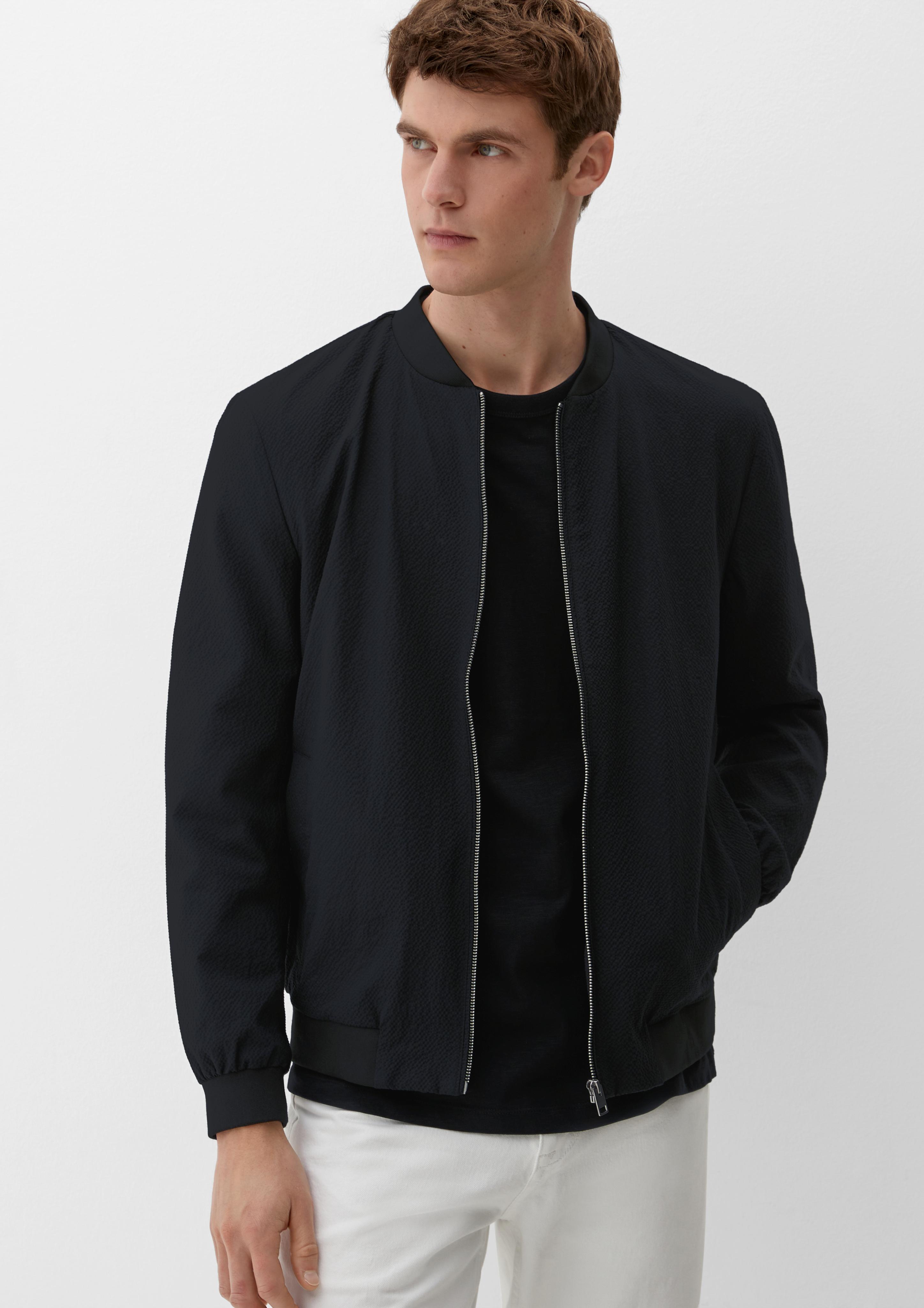 Blouson aus Seersucker  2128651-9999