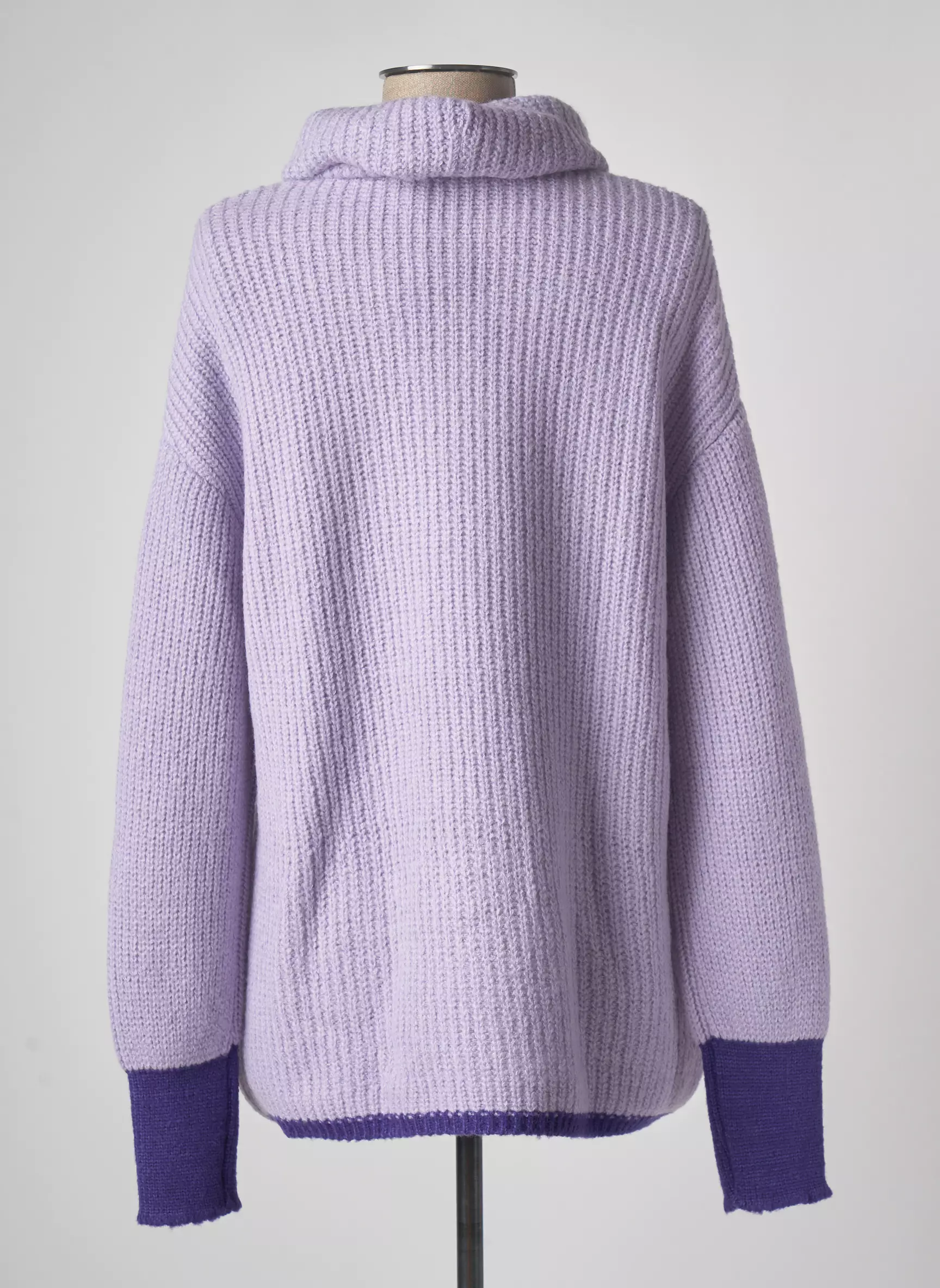 Pame Carrioni Cols Roules Femme couleur violet