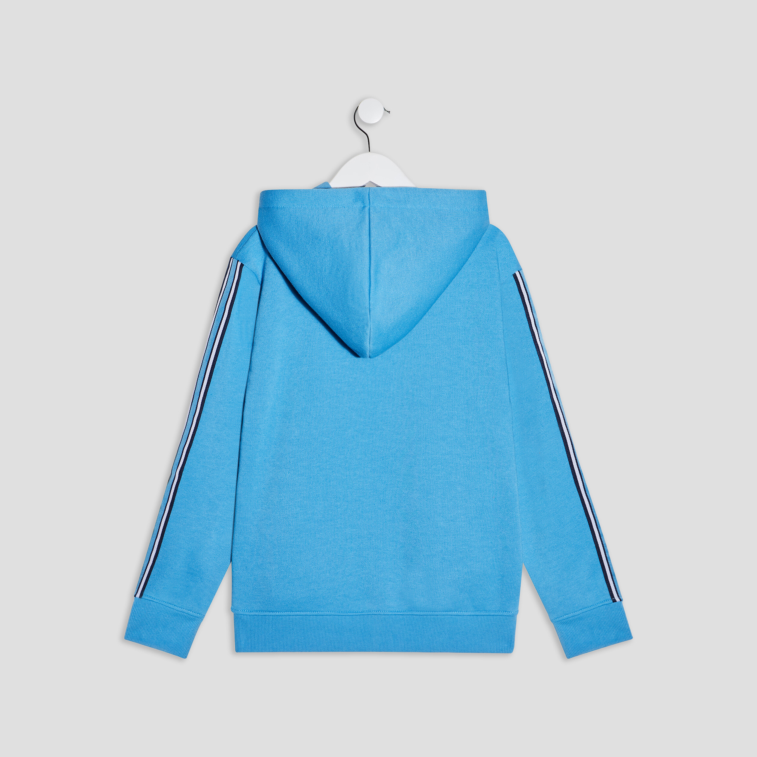Sweat à capuche hoodie Creeks bleu homme | La Halle