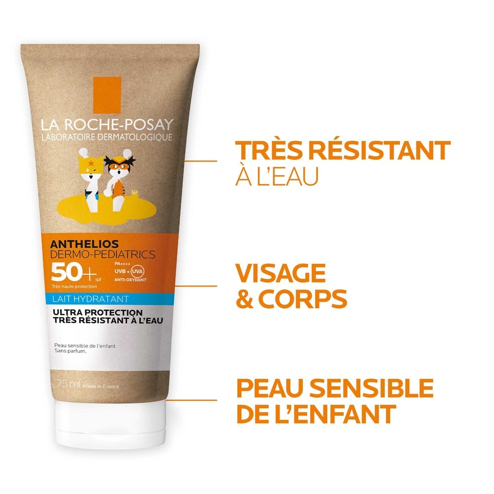 La Roche-Posay Anthelios Dermo-Pediatrics ANTHELIOS LAIT HYDRATANT ENFANT SPF50+ 75ML