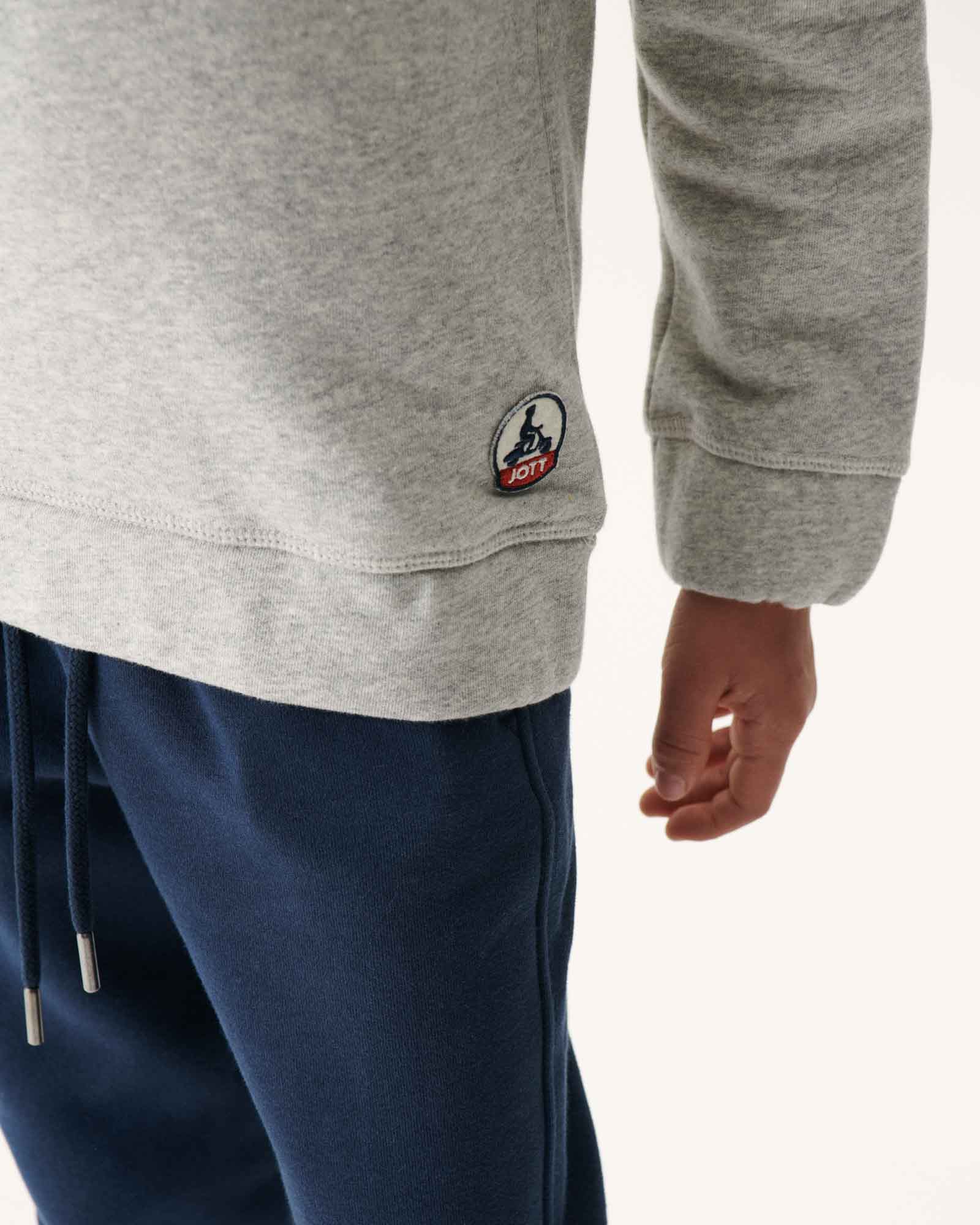 Sweat enfant Gris chiné Bronx