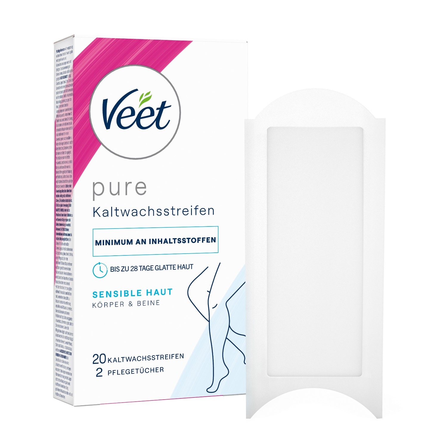 Easy-Gel Kaltwachsstreifen Sensible Haut