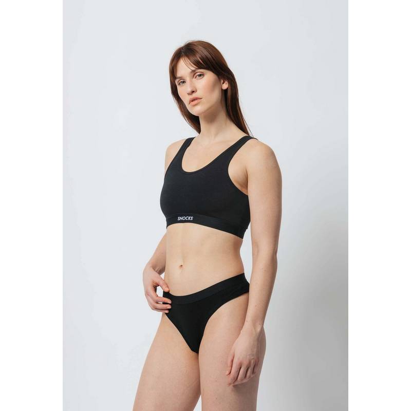 Snocks Slips mit Gummibund aus Bio-Baumwolle Unterhose Damen