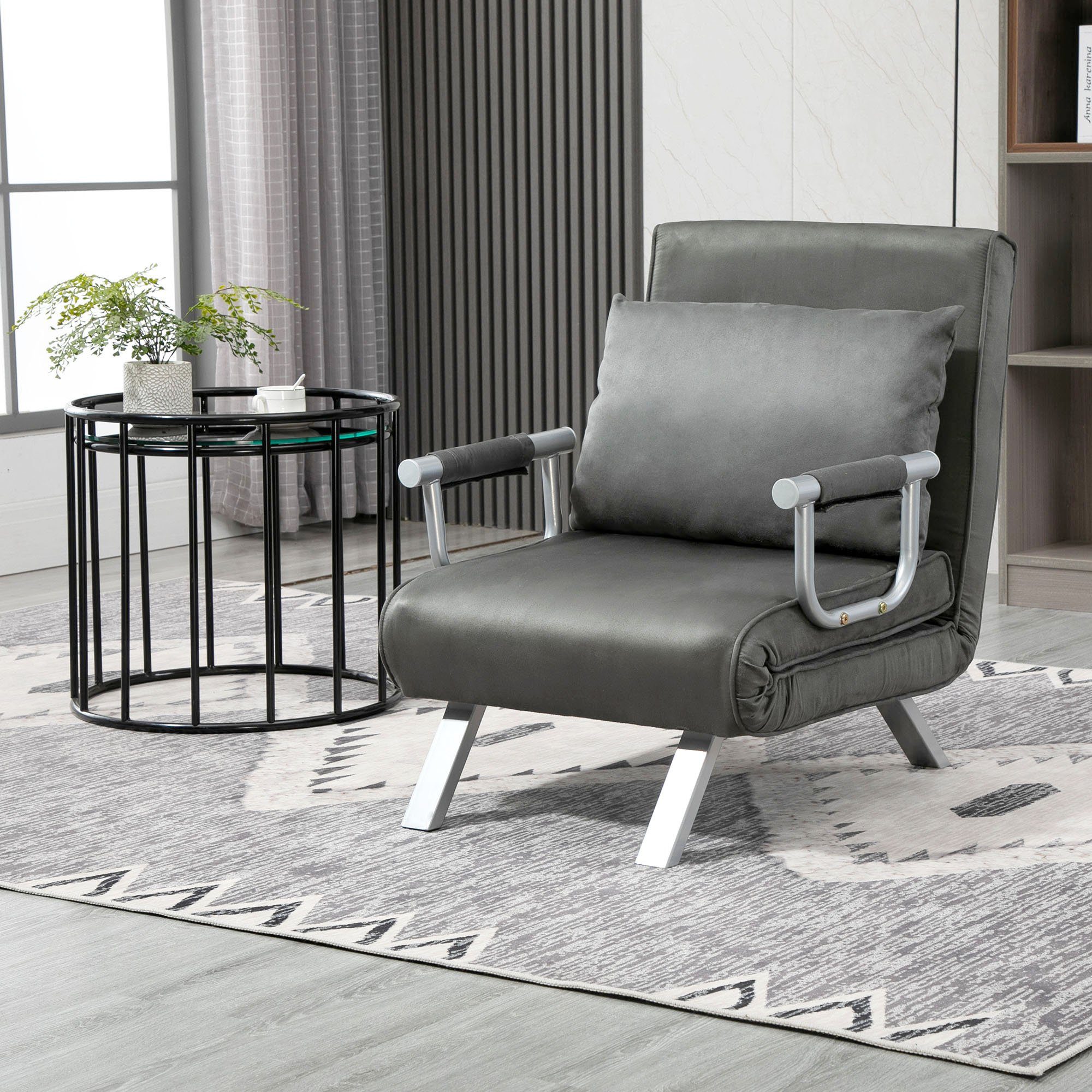 HOMCOM Sessel Schlafsessel