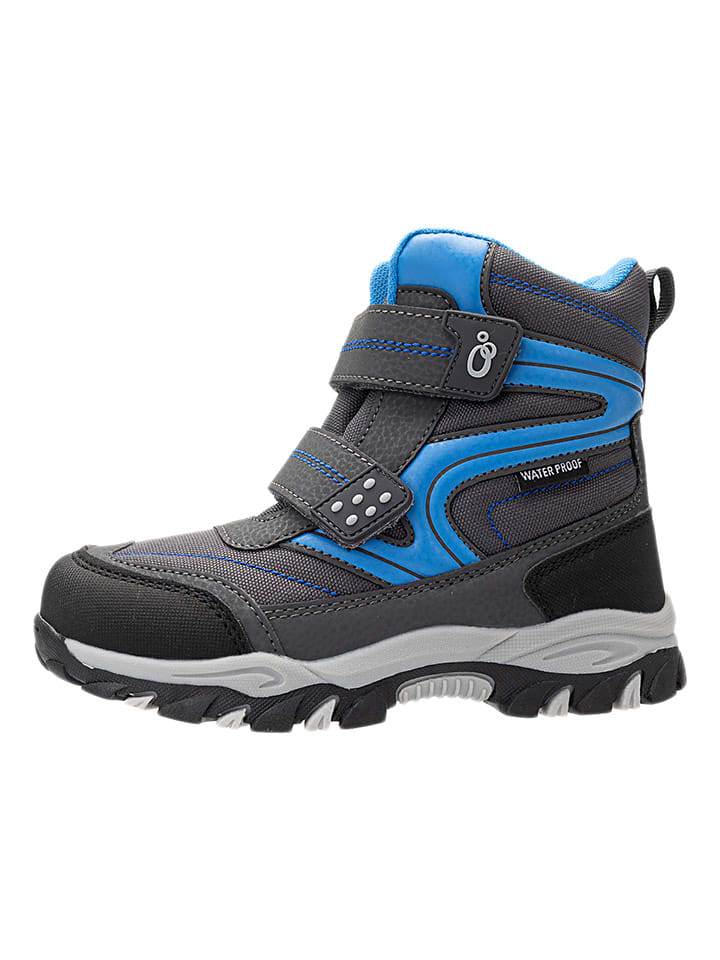 lamino Winterstiefel in Schwarz/ Blau günstig kaufen