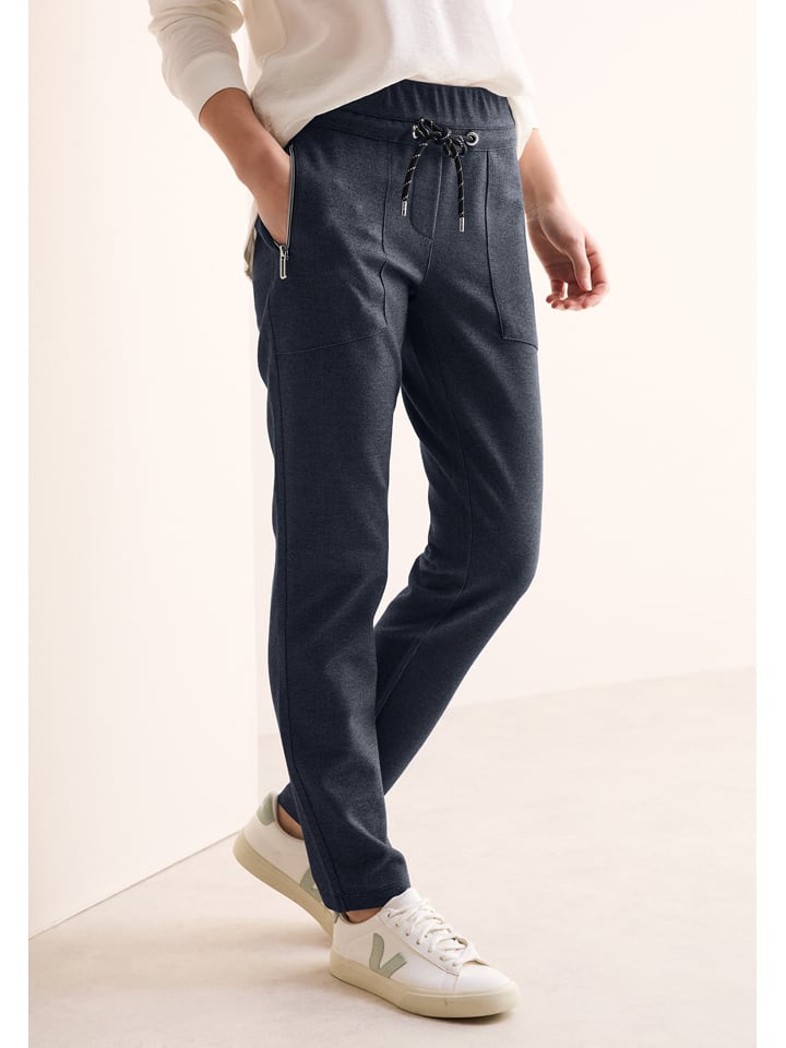 Cecil Sweathose in Blau günstig kaufen