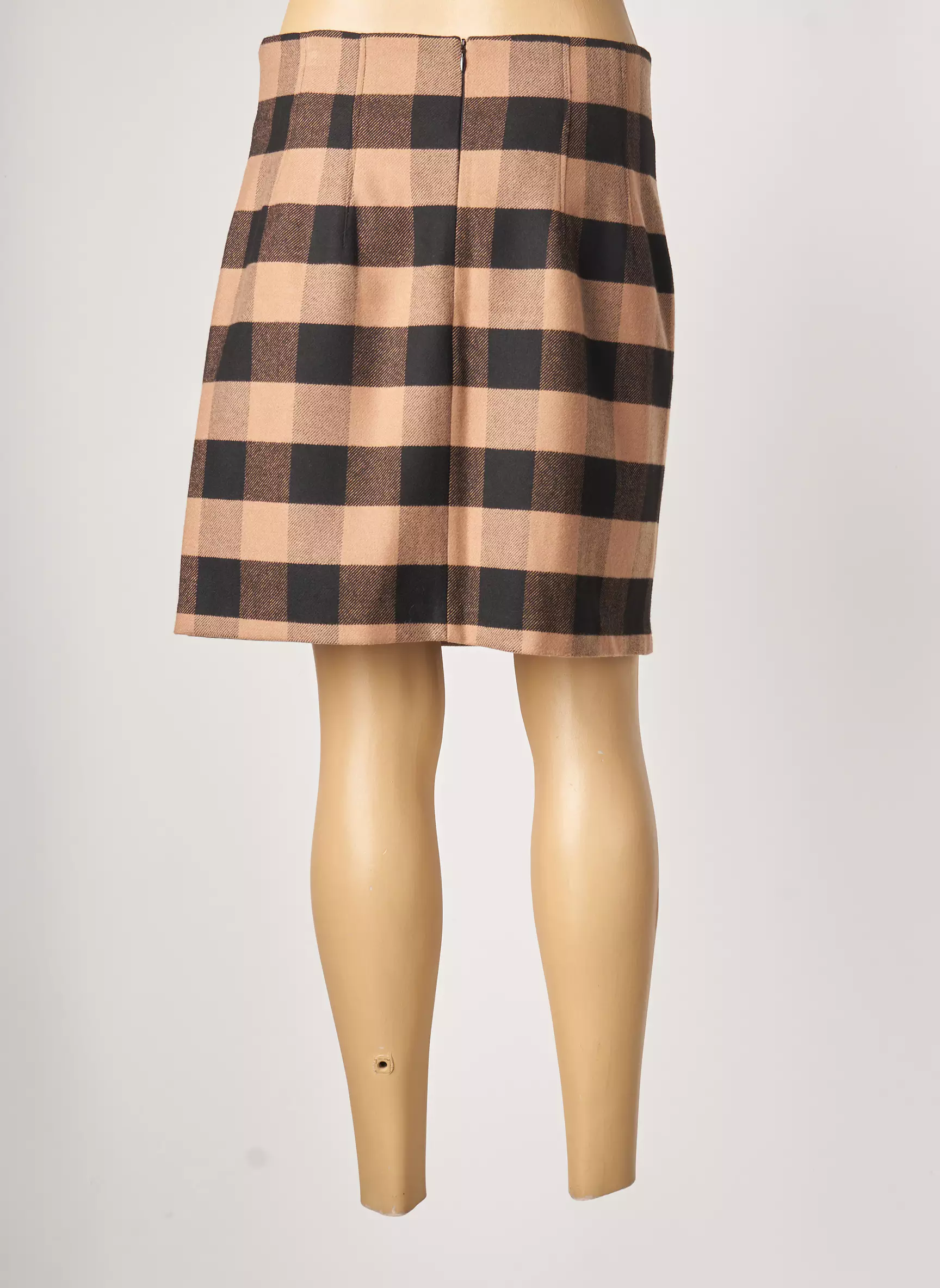 Morgan Jupes Courtes Femme couleur beige