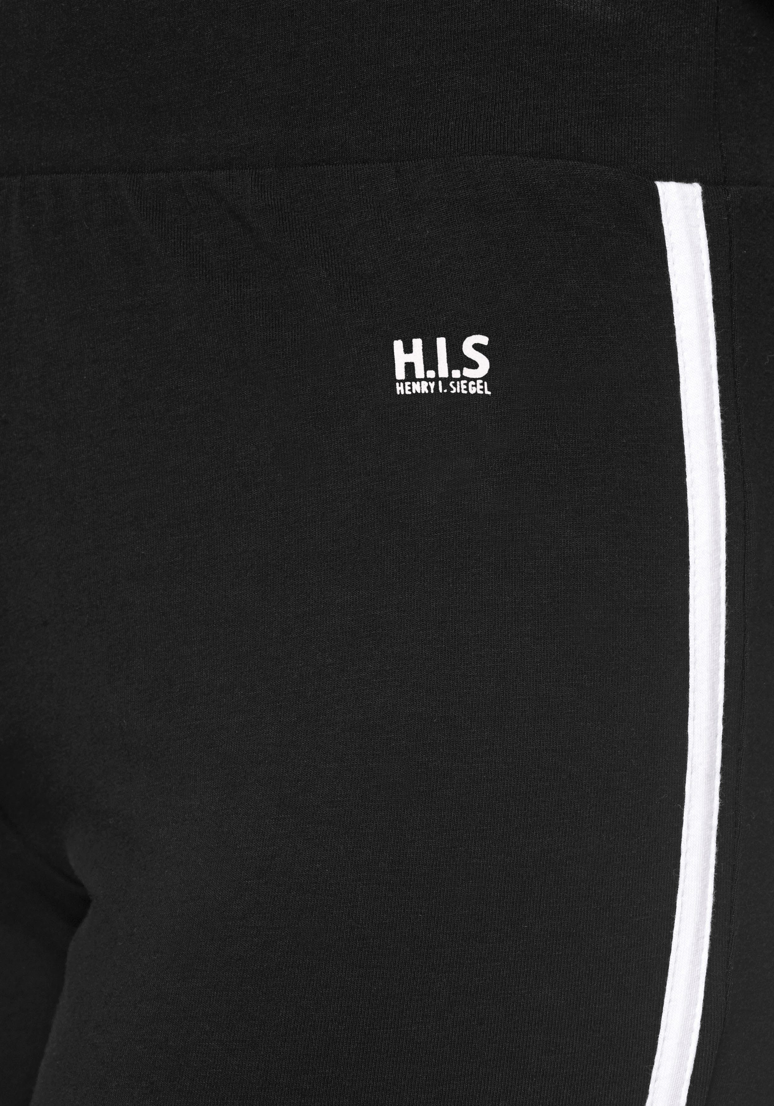 H.I.S Jazzpants mit einseitig aufgesetztem Band am Bein