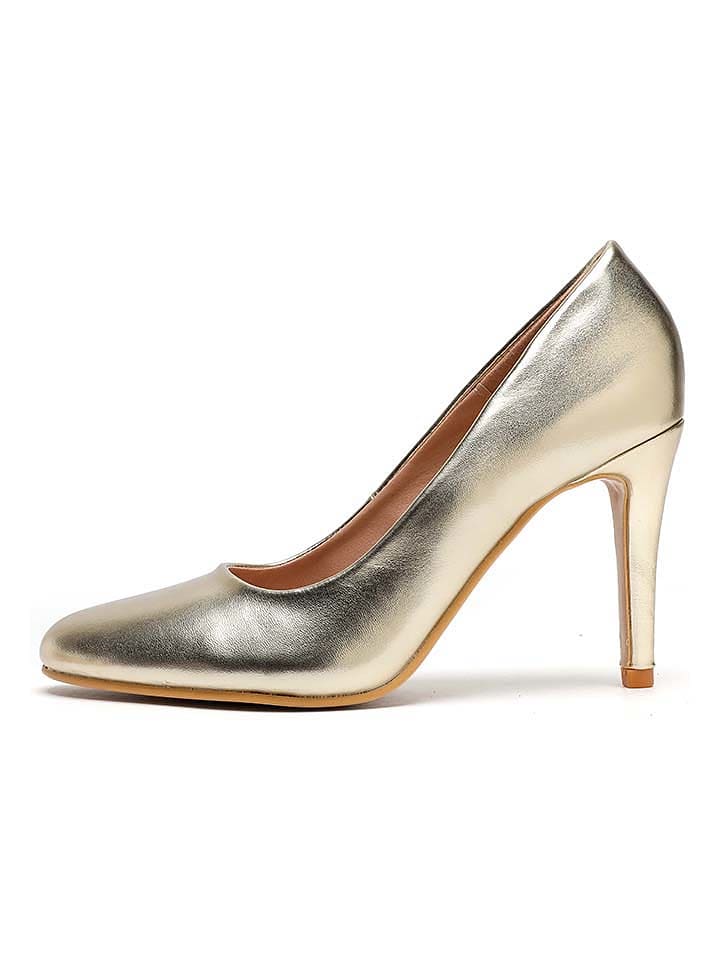 C'M Pumps in Gold günstig kaufen