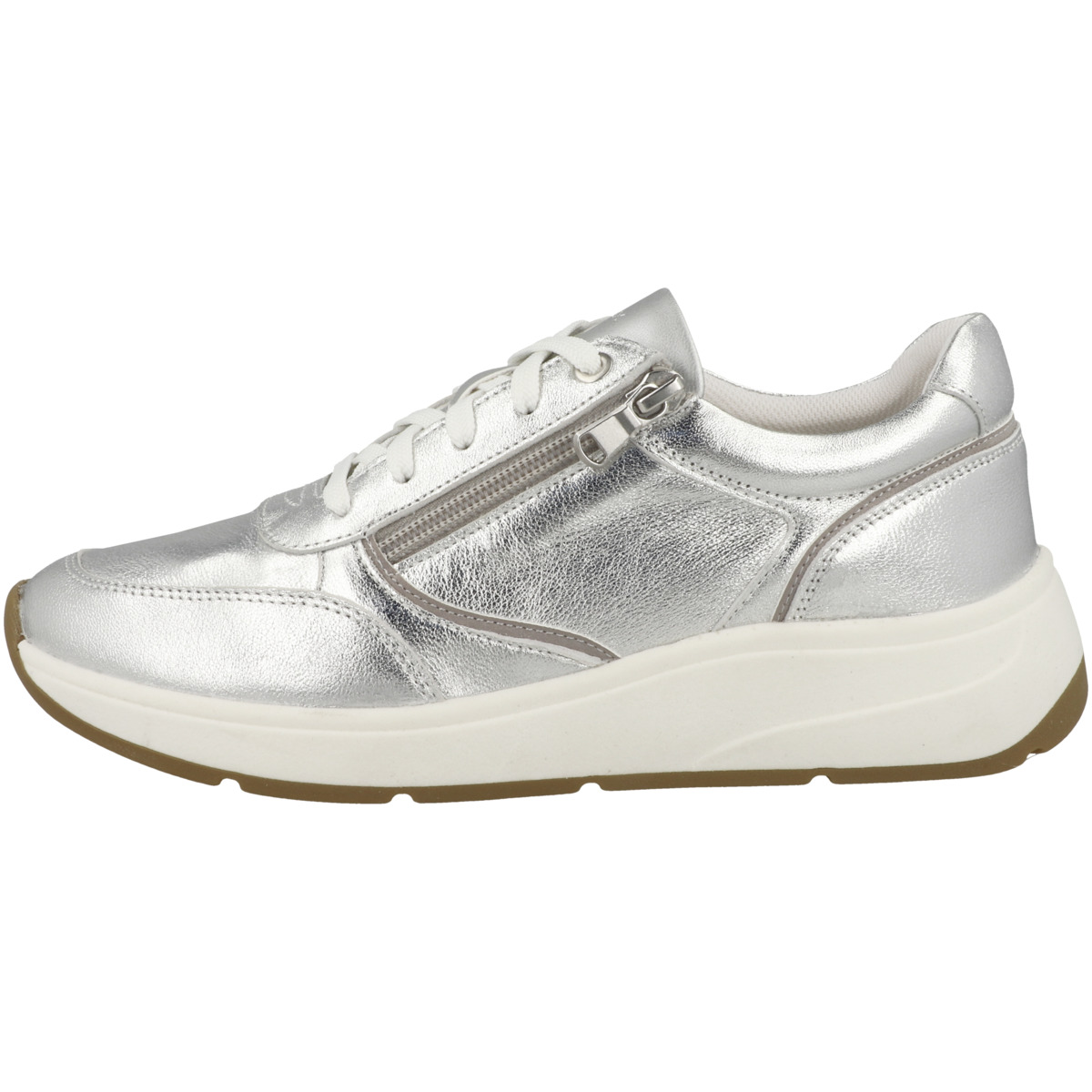 Geox D Cristael E Sneaker Low silber