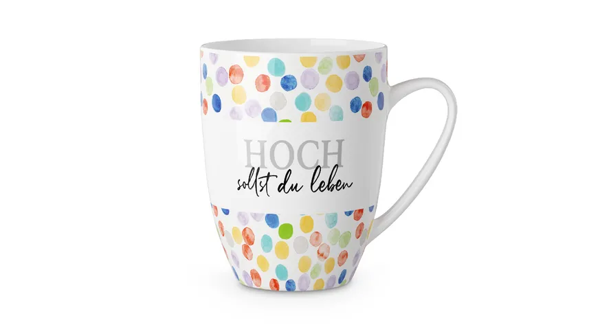 Geschenk für Dich Becher Hoch sollst du leben 0,25l