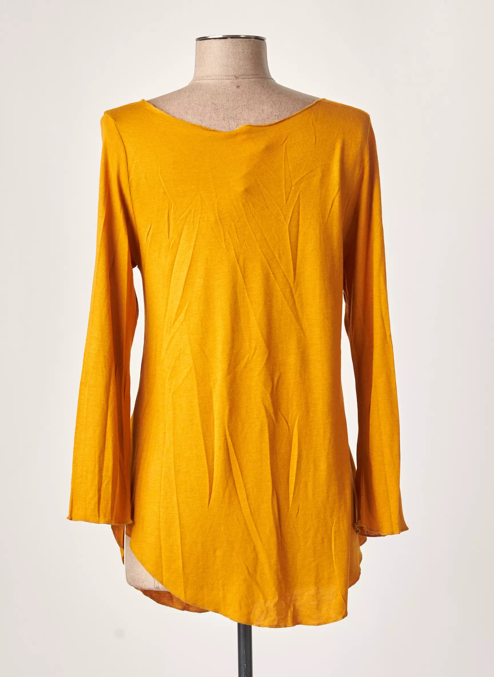 Mindelo Bay Tshirts Femme couleur orange