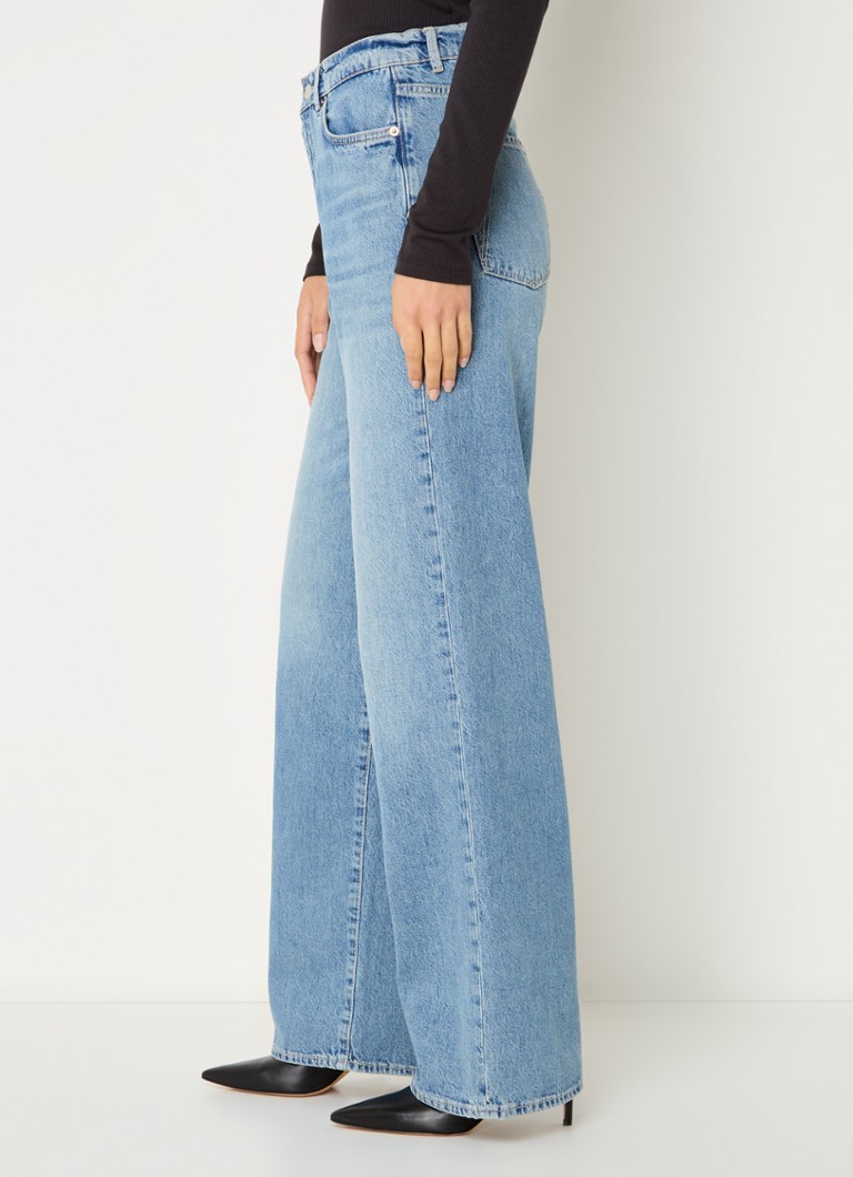 Jeans a gamba larga a vita alta Enijaa di ARMEDANGELS, realizzati in misto cotone biologico lavato.